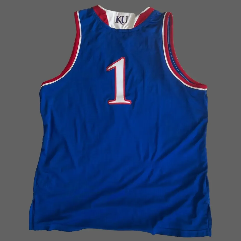 Kansas Jayhawks Adidas Team Basketball Jersey